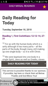 Daily Mass Catholic Church Daily Mass Readings For Android Apk Download