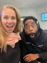 Aaaaannnnnddddddddd we're back 😜- Freddy Mac and Nat We gotta know- what  did you do in the time away from Facebook and Instagram?!