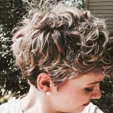 Image Result For Short Curly Grey Pixie Haircuts Curly Pixie Hairstyles Curly Hair Photos Short Hair Pictures