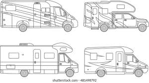 You can use our amazing online tool to color and edit the following camper coloring pages. Coloring Pages Set Different Silhouettes Car Stock Vector Royalty Free 481498792