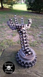 Chain Arm Hand From Morgan S Garage Welding Art Metal Art Projects Welding Art Projects