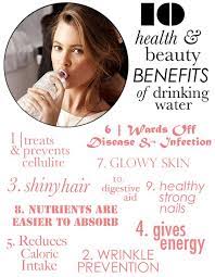 10 Health Beauty Benefits Of Drinking Water Benefits Of Drinking Water Health And Beauty Health