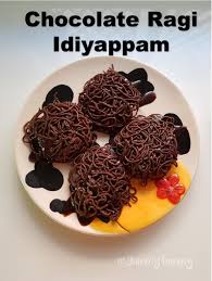 Chocolate Ragi Idiyappam Recipe Chocolate Idiyappam Recipe Chocolate Recipes Recipes Food