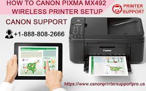 Ensure that you have an access point (sometimes referred to as a router or hub) via which you get an internet connection. How To Canon Pixma Mx492 Wireless Printer Setup