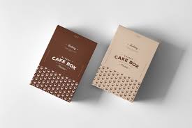 Download Cake Box Mock Up On Behance