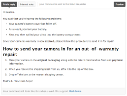 Formatting Text With Markdown Standard Agent Interface Zendesk Help