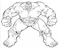 The Hulk Coloring Pages