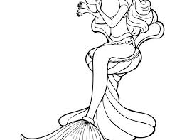 Printable Mermaid Coloring Pages For Girls Mermaid Pin On Colorings Top 25 Free Printable Litt In 2020 Mermaid Coloring Book Barbie Coloring Pages Mermaid Coloring