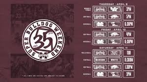 The mississippi state bulldogs baseball team is the varsity intercollegiate baseball team representing mississippi state university in ncaa division i college baseball. Sbw20 Super Bulldog Weekend Schedule Unveiled April 9 11 Mississippi State