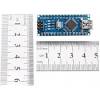 As arduino nano is also based on atmega328p microcontroller, the technical specifications are similar to that of uno. 1