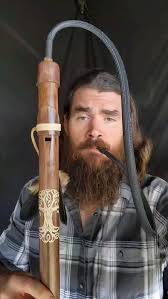 A low C⁴ Aeolian with a tree of life. , Made of reclaimed PVC. ,  #nativeamericanstyle #nativeamericanstyleflute #soundhealing #music #flutes  #flauta #handcrafted #yoga #meditation #mindfulness ...