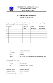 Id.scribd.com 23 contoh surat keterangan sekolah kerja penghasilan domisili sumber. Download Contoh Surat Kematian Dari Rt