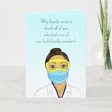 Funny scrubs nurses whimsical thank you. Thank You Card For Nurse Or Doctor Zazzle Com In 2021 Thank You Cards For Nurses Your Cards Nurse Thank You