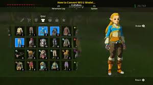 1.1m subscribers in the wiiu community. How To Convert Wii U Model Mods To Nintendo Switch The Legend Of Zelda Breath Of The Wild Switch Tutorials