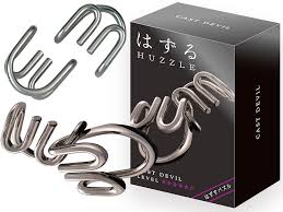 Hanayama is known worldwide for challenging puzzles and quality manufacturing. Arb Games Hanayama Metal Logic Puzzles Hanayama Level 5 Cast Devil