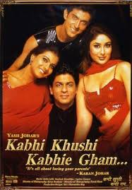 Shahrukh Kajol Hrithik And Kareena Khabi Khushi Kabhie Gham 2001 Best Bollywood Movies Indian Movies Bollywood Movies