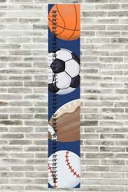 Sports Growth Chart Height Chart Navy Green By