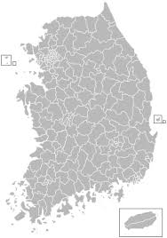 South korea is divided into a number of administrative divisions. Administrative Divisions Of South Korea Wikipedia