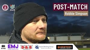 Joe Rye Post Chesham United (H)