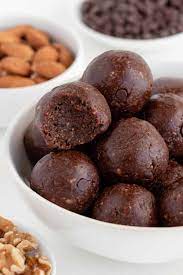 No Bake Brownie Bites Recipe Vegan Snack Recipes Dessert Recipes Easy No Bake Brownies