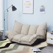 Check spelling or type a new query. Latitude Run Lazy Sofa Futons Sets Adjustable Frame Sofa Tv Floor Couch Teen Lounge Furniture Beige Reviews Wayfair Ca