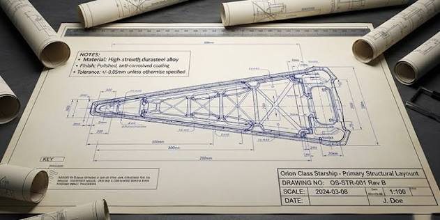 SourceCAD | Text sizes and standards in a technical drawing [Complete guide]