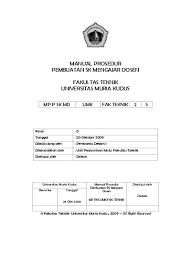 We did not find results for: 05 Manual Prosedur Pembuatan Sk Mengajar Dosen