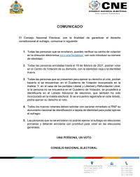 El 8 de junio se eligen a candidatos para la gobernación y otros puestos estatales y locales. Cne Comunicado Personas Que Podran Ejercer El Sufragio En Elecciones Primarias