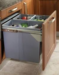 Practi Eco Kitchen 600 Mm Cabinet Pull Out Recycle Waste Bin Kitchen Waste Bin Kitchen Bin Recycled Kitchen