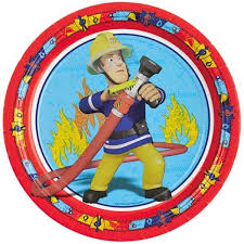 Feuerwehrmann Sam Kindergeburtstag Teller 8 Feuerwehr Teller Feuerwehrmann Sam Feuerwehrmann Und Feuerwehrmann Party