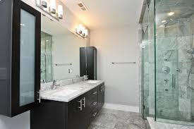 The walls of the shower and floor are marble. Keeping Your Marble Shower Clean