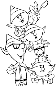 Elf coloring pages will take kids to a fairy forest where unusual creatures live. Download Christmas Coloring Pages Of Elves With Santa S Santas Elves Coloring Page Full Size Png Image Pngkit