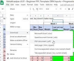 Luckily, you can get started asap because we've compiled a list of 52 free excel templates to help make your life. 6 Day Ppl Split Workout Routines Google Sheets 2021 Lift Vault