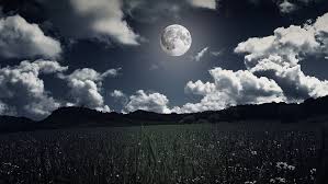 Fondos de pantalla aurora boreal hermosos paisajes. Luna Llena Luz De La Luna Campo Cielo Nocturno Noche Luna Nubes Nubes Fondo De Pantalla Hd Wallpaperbetter
