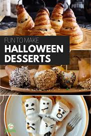 5 Fun Ways To Use Pears For Halloween Pear Dessert Halloween Desserts Easy Dessert Recipes Easy