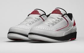 Black And White Foams Release Date Air Jordan 2 Retro Low White Varsity Red Black Air 23 Air Jordans Air Jordans Retro Jordans