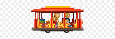 All characters of daniel tiger are copyright © angela santomero, fred rogers, the fred rogers company, 9 story media group, out of the blue enterprises and right holders. Daniel Tiger S Neighborhood Trolley Free Transparent Png Clipart Images Download