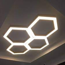 Looking for a statement piece? Buy Sanleen Enterprises Hexagonal Modern Ceiling Light Fixture For Hallway Bedroom Kitchen Living Dining Room Online At Low Prices In India Amazon In