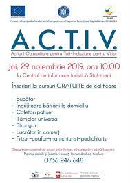 Informatiile despre cursuri fonduri europene cuprinse in aceste comunicate sunt transmise de catre reprezentantii companiilor a caror activitate este legata de subiectul cursuri fonduri europene, prin urmare responsabilitatea. Cursuri Gratuite De Calificare La Stolniceni PrÄjescu Bittv Info Pascani Tg Frumos Harlau