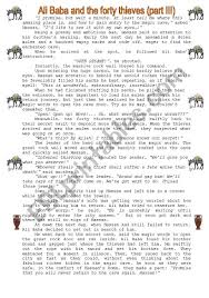 Learn vocabulary, terms and more with flashcards, games and other study tools. Ali Baba And The Forty Thieves 3rd Of A Set Of 5 Esl Worksheet By Isabelucha
