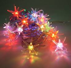 Alkbo firework lights starburst lights 240 led battery operated fairy lights with remote, 8 modes copper wire lights,wedding christmas hanging lights for party patio garden decoration(purple) 4.4 out of 5 stars 93 Led String Light With Acrylic Starburst For Christmas Decoration China Indoor Light Led String Light Made In China Com