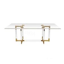 Bring a touch of elegance and glam to your home with this end table. Acrylic Metal Detachable Coffee Table Plexiglass Dining Table Hotel Crystal Glass Dining Car China Acrylic Dining Table Crystal Table Made In China Com