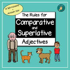Esl comparatives and superlatives faqs. Comparative Adjective Worksheets Teachers Pay Teachers
