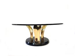 Hollywood Regency Coffee Cocktail Table Brass And Glass Etsy In 2020 Coffee Cocktails Brass Cocktail Table Cocktail Tables