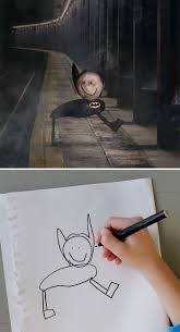 'draw your duo' stuff!~ because they're too much fun. Dad Shows What Would Happen If Children S Drawings Became Reality And The Results Are Both Terrifying And Funny Bored Panda