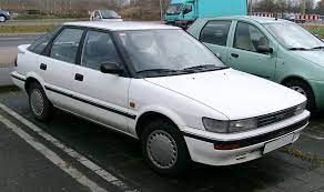 Toyota Corolla E90 1987 Toyota Corolla Toyota Corolla
