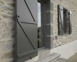 Menuiseries Pvc Couleur Facade Maison Couleurs Pour Volets Exterieurs Volet Exterieur