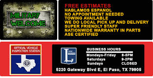 Maybe you would like to learn more about one of these? L Tune Automotive Mechanics Experienced Auto Repair Services In El Paso Tx