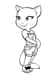 For boys and girls, kids and adults, teenagers … Talking Tom Coloring Pages 50 Pictures Free Printable