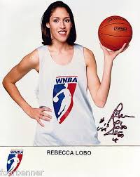 Rebecca Lobo Wnba 8x10 Photo And Letter Uconn Womens Basketball Wnba Womens Basketball